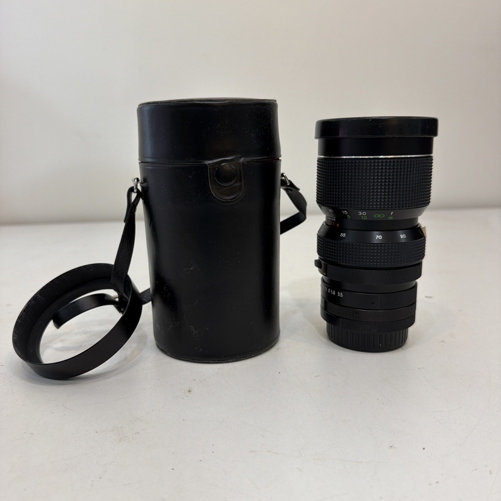 Vintage SUN ZOOM MACRO 38-90mm 1:3.5 MULTI COATED OPT No.509663 Made In Japan